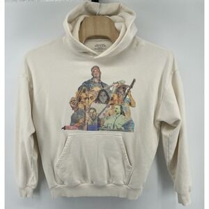 Zach Bryan Hoodie Mens Medium Quittin' Time Tour Sweatshirt Band Pullover